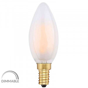 4 watt E14 four filament LED flame bulb