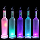 Kit 12 Panels LED éclairage de bouteille  Ø 80mm 12 volts pour l'éclairage couleur des bouteilles de bar