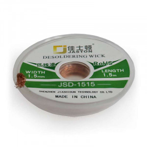 Ultra pure copper desoldering braids 1515