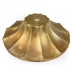 Nancy brass bell - diameter 125mm M10 tube passage