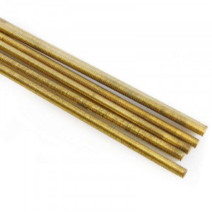 Threaded brass tube diameter 1/8 " inch
