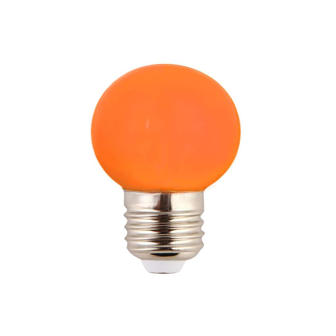 Ampoule LED sphérique G45 à culot E27 couleur d'éclairage or