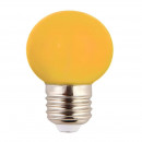 Ampoule LED sphérique G45 à culot E27 couleur d'éclairage jaune