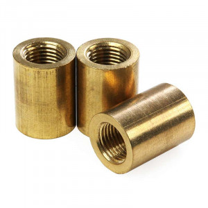 brass threaded ring for M12 tube 15mm diameter