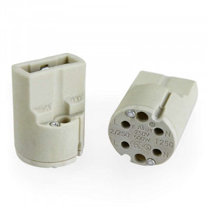 G9 porcelain lamp bases