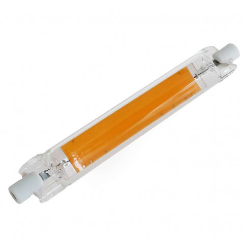 Ampoule LED R7s  Linear COB dimmable 118mm 13 watts Ø16mm