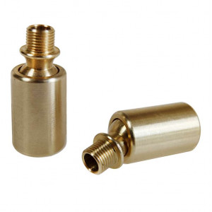 Brass sleeve Rosalind brass ball joint, one joint for M10 threaded tube with 1mm pitch