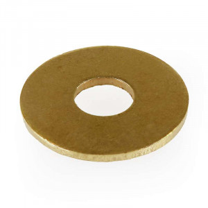Brass washer for M8 screw external diameter 24mm thickness 1.5mm