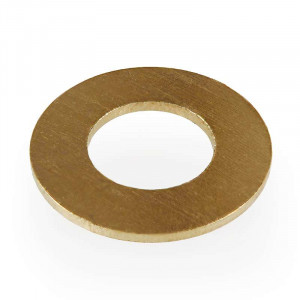 Brass washer for M12 screw external diameter 24mm thickness 1.5mm
