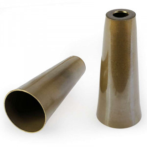 Solid brass tubular body, clarinet type for chandeliers, suspension 81 * 33