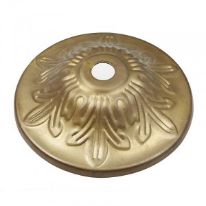 Breton brass bell - diameter 81mm M10 tube passage