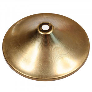 Courbet brass bell - diameter 123mm M10 tube passage