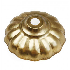 Kahlo brass bell - diameter 70mm M10 tube passage