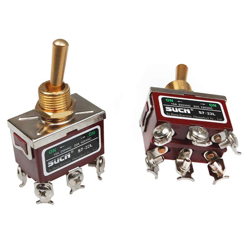 Bornier à Levier 2 Entrées / 6 Sorties - Kit De 7 Avec Supports Rail DIN - Pour Câbles 28-12 AWG, 32A/600V - 8