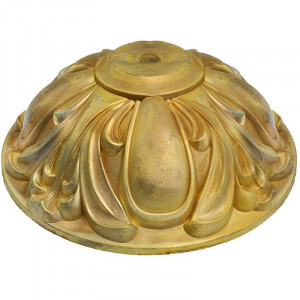 Baselitz brass bell - diameter 180mm M10 tube passage