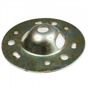 Mounting flange for luminaire mounted on threaded rod - flange diameter 135mm