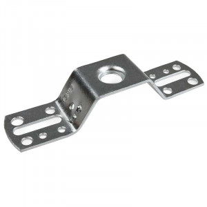Fixing bracket for luminaire mounted on M10 threaded rod - Length 120mm