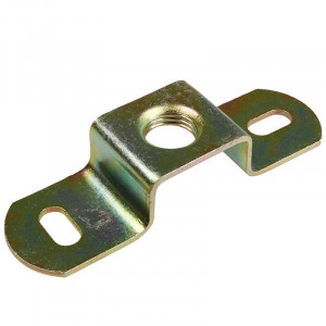 Pontet de fixation pour luminaire monté sur tige filetée M10 - Longueur 70mm