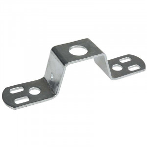 Fixing bracket for luminaire mounted on M10 or M12 threaded rod - Length 110mm