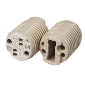 Porcelain base for G9 lamp...