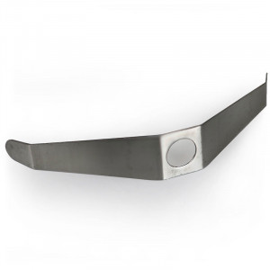 Stainless steel leaf spring on M10 rod - length 98mm