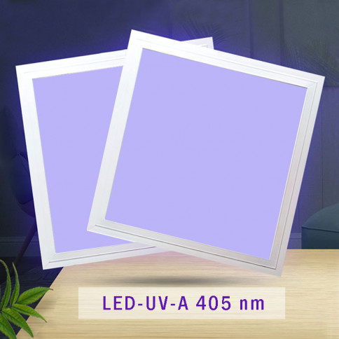 Panneau LED lumière UV-A - LED désinfection des espaces recevant du public - dimension 600 x 600