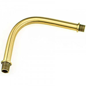 90° gooseneck brass tube -...