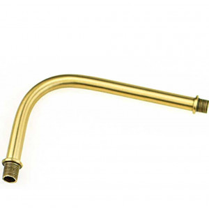 90° gooseneck brass tube -...