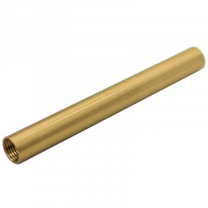 M10 threaded brass tube - diameter 11.5mm - length depending on declination