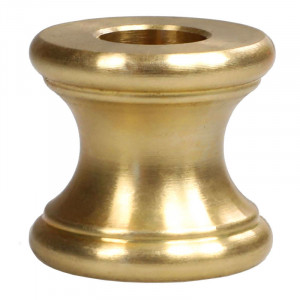 Manchon en laiton diamètre 24mm percé à 10.5mm pour l'installation sur tubes fileté - hauteur 22mm