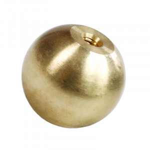 21.5mm diameter brass ball with M4 non-through thread