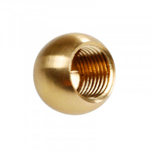 16mm diameter brass ball with M10 thread in 1mm increments