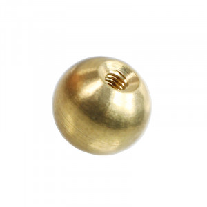 10mm diameter brass ball with M3 thread