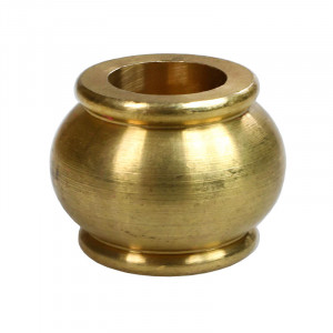 Brass sleeve, external diameter 29.5mm, drilled diameter 15mm