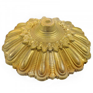 Pavillon en laiton Hathor - diamètre 188mm passage tube filetée M10