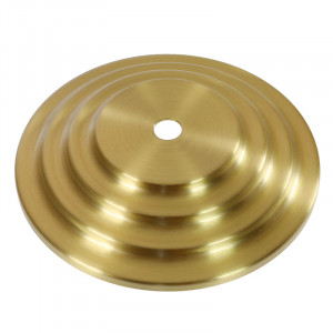 Mariou brass tiered top pavilion - diameter 113mm M10 tube passage