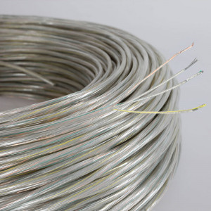 Round electrical cable with...