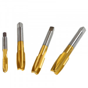 Short metric straight fluted tap in HSS steel