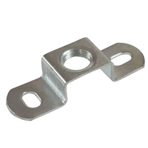Fixing bracket for luminaire mounted on M12 threaded rod - Length 64mm