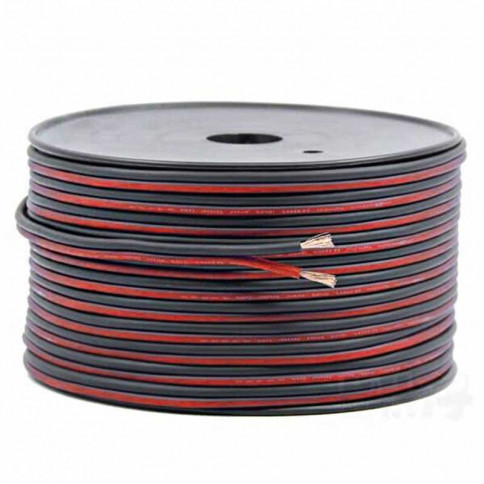 Câble à 2 broches rouge noir fil plat électrique 5v 12v led pour automobile  18awg fils électriques de voiture 16awg 20awg 16 18 20 24 26 28 awg