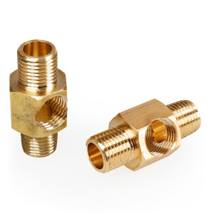 Brass sleeve with hexagonal...