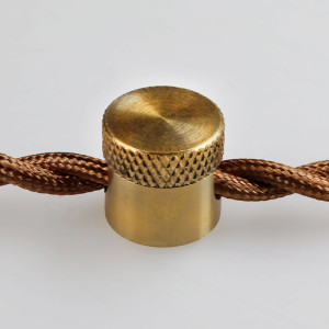 Brass wall-mounted bollard...