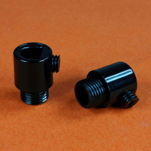 Black plastic M10 male...