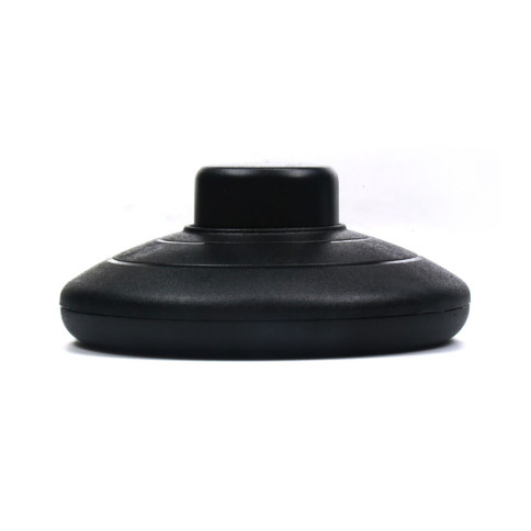 Interrupteur à pied rond diamètre 70mm - plastique couleur noir