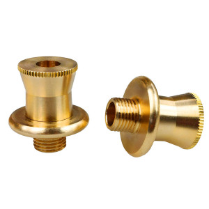 Jewel electric cable clamp in brass