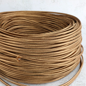 Round textile cable with...