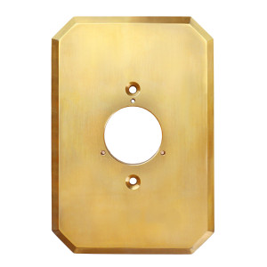 Hershey brass horn - plate...