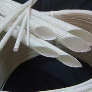 Protective sheath for white cable - white silica wire