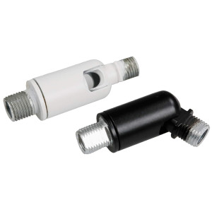 M10 male/male steel ball...