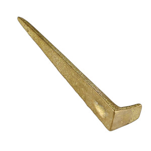 Forged brass nails with...